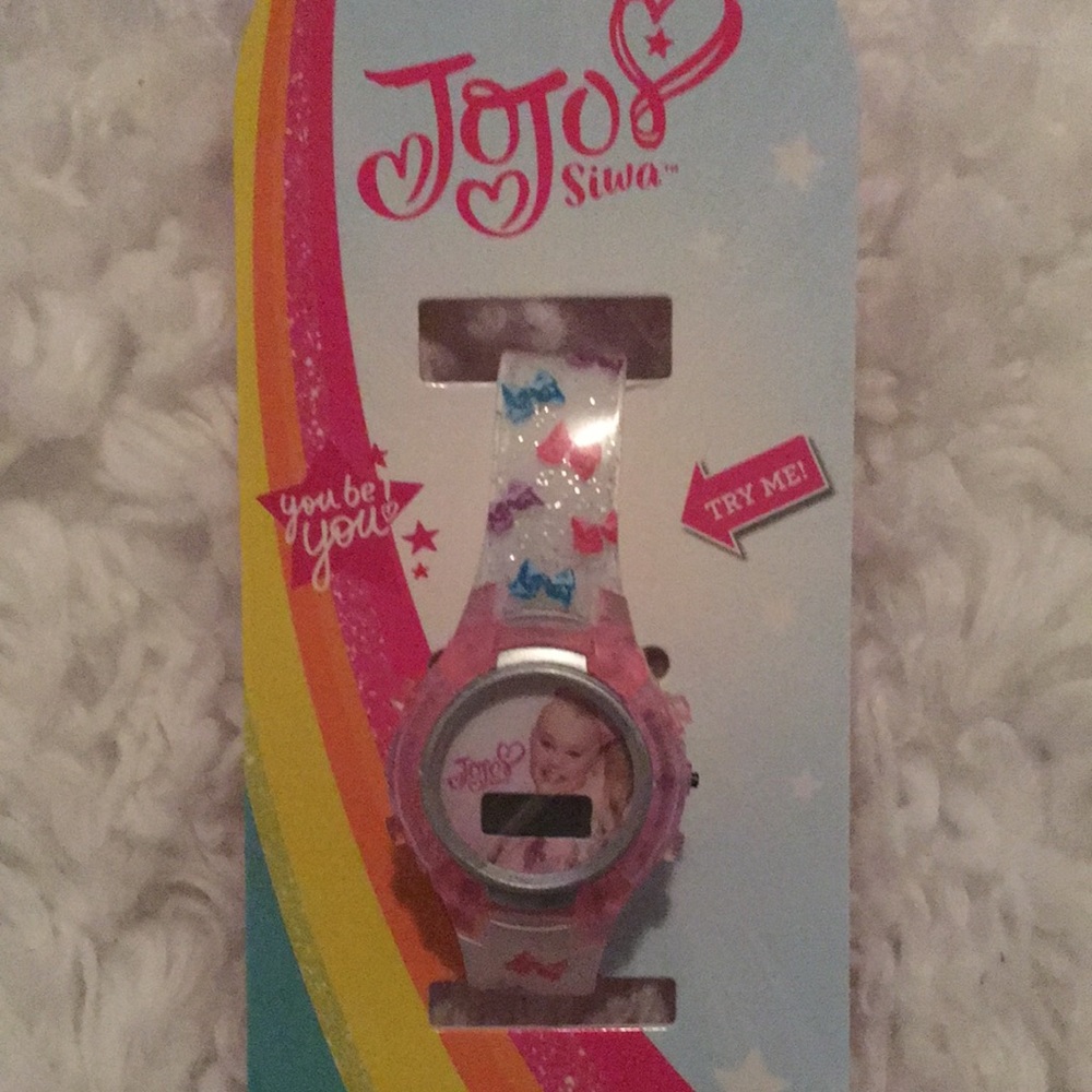Jojo Siwa flashlight lcd watch for kids
